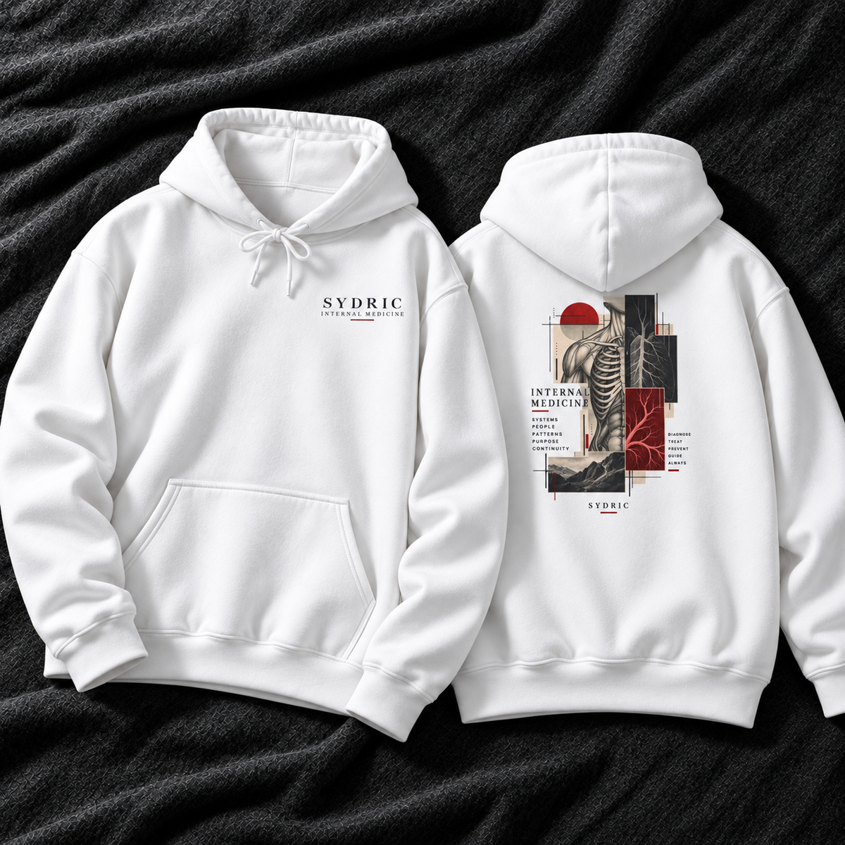 Systems. Patterns. Purpose. - Personalized Internal Medicine Hoodie