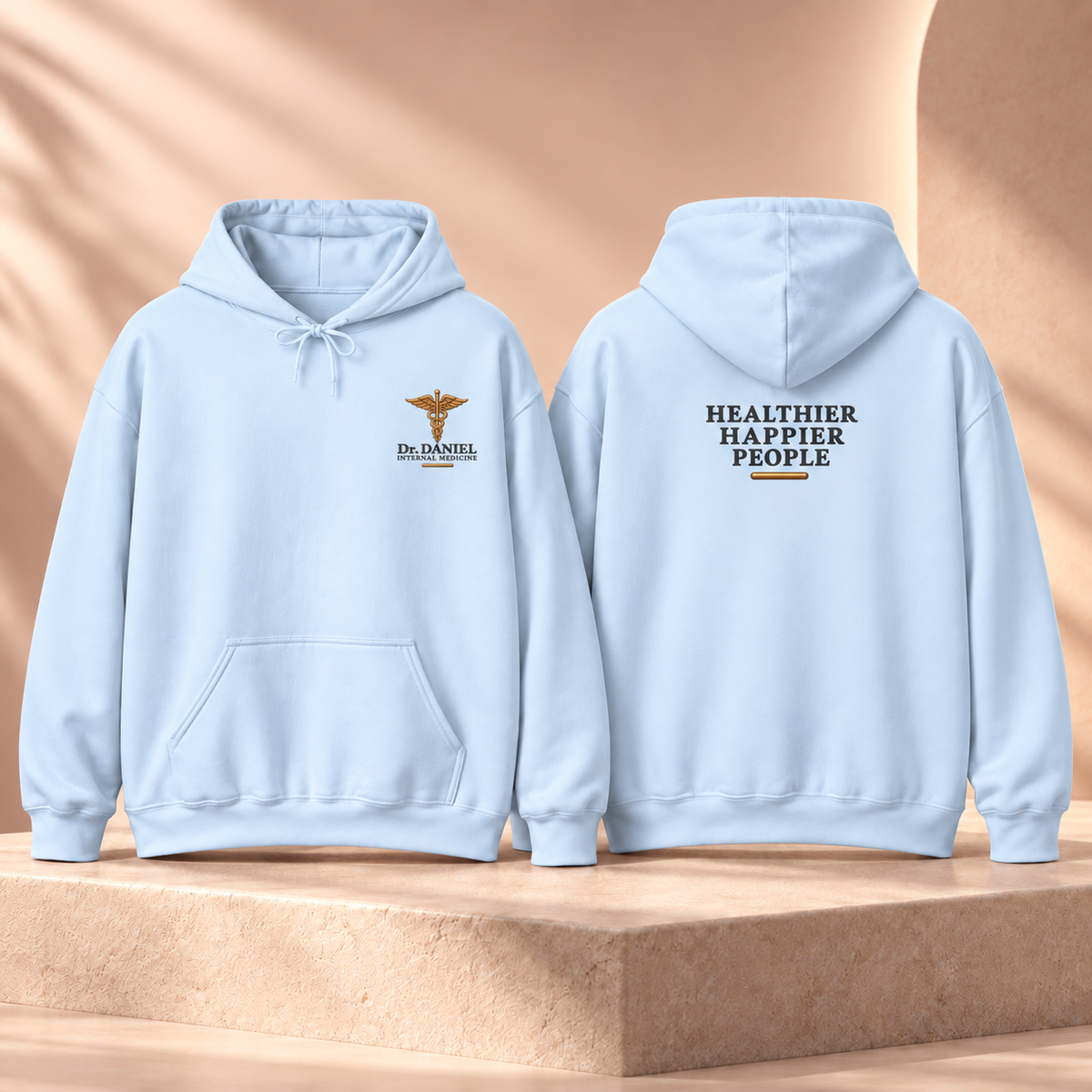 Personalized Doctor Embroidered Hoodie