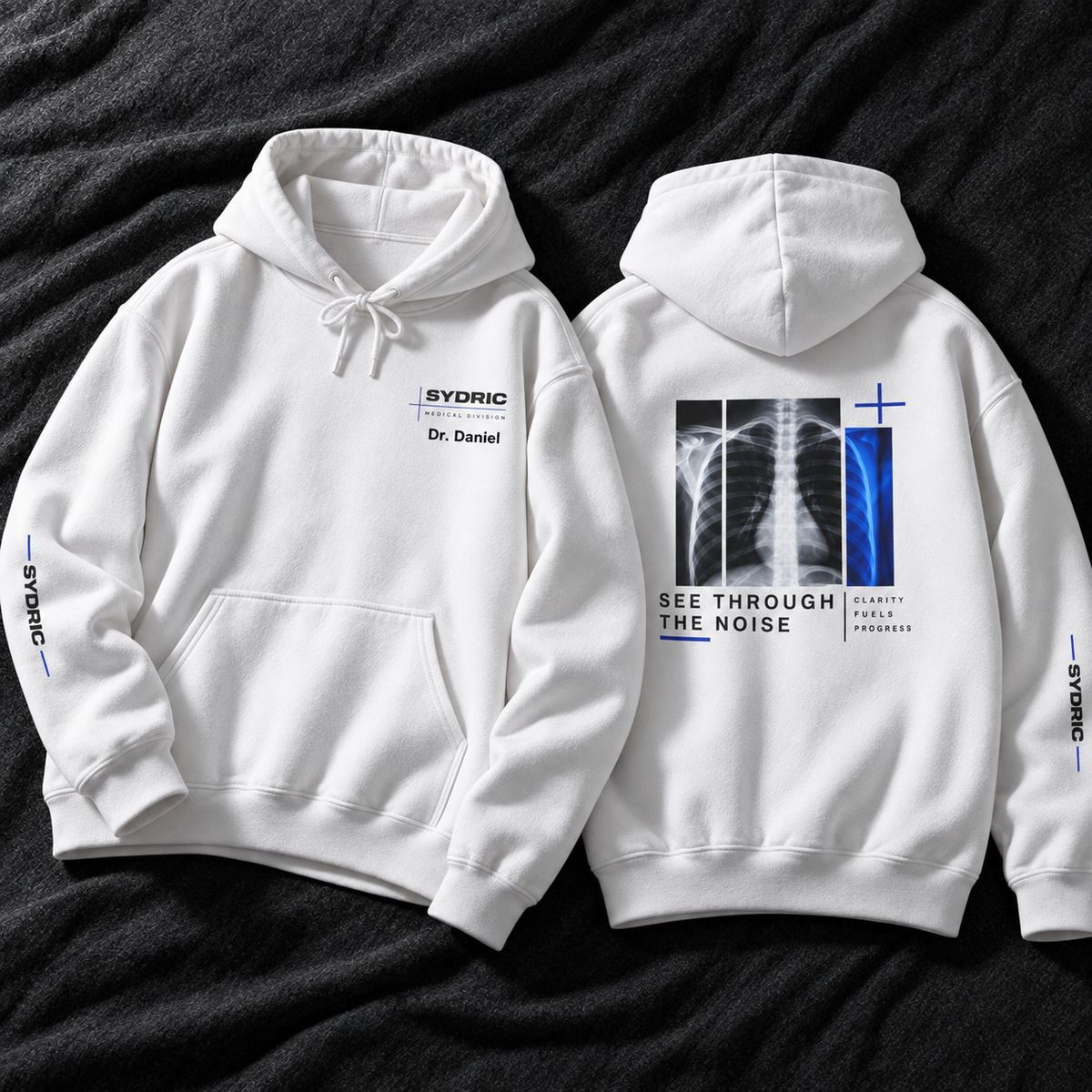 See Through the Noise - Personalized Radiology Hoodie