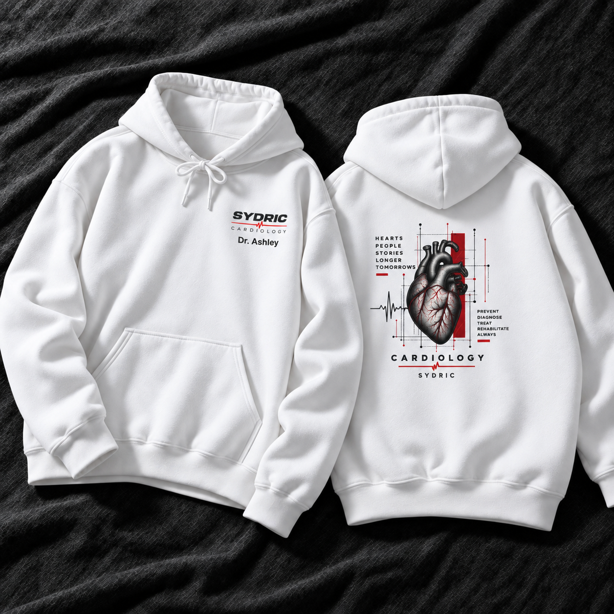 Longer Tomorrows - Personalized Cardiology Hoodie