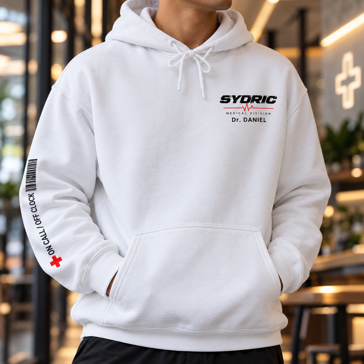 24/7 Shift Code - Personalized Medical Division Hoodie