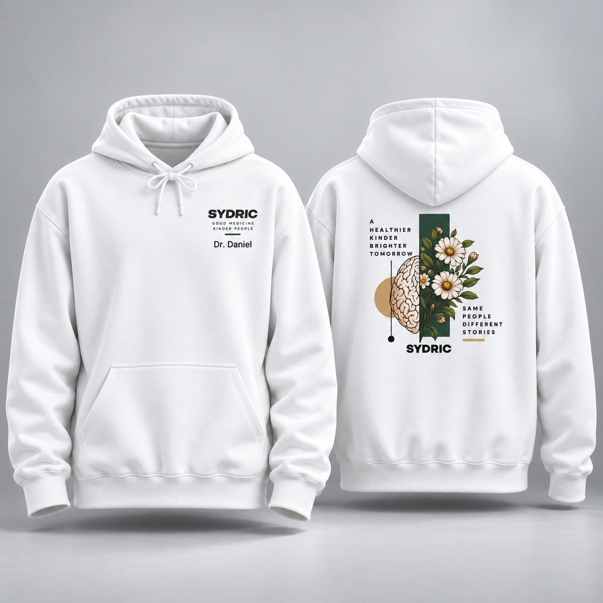A Kinder Tomorrow - Personalized Healthcare Hoodie