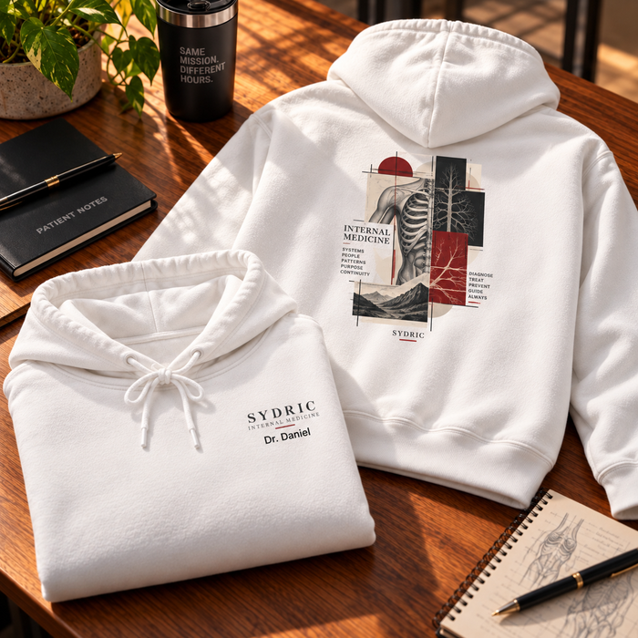 Systems. Patterns. Purpose. - Personalized Internal Medicine Hoodie