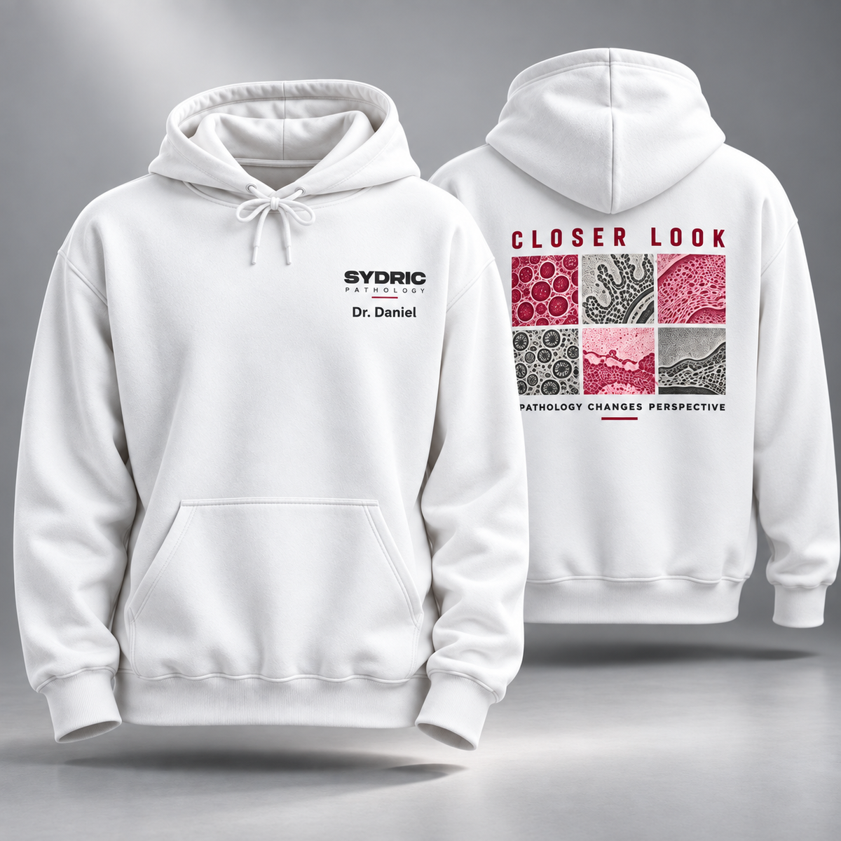 Closer Look - Personalized Pathology Hoodie