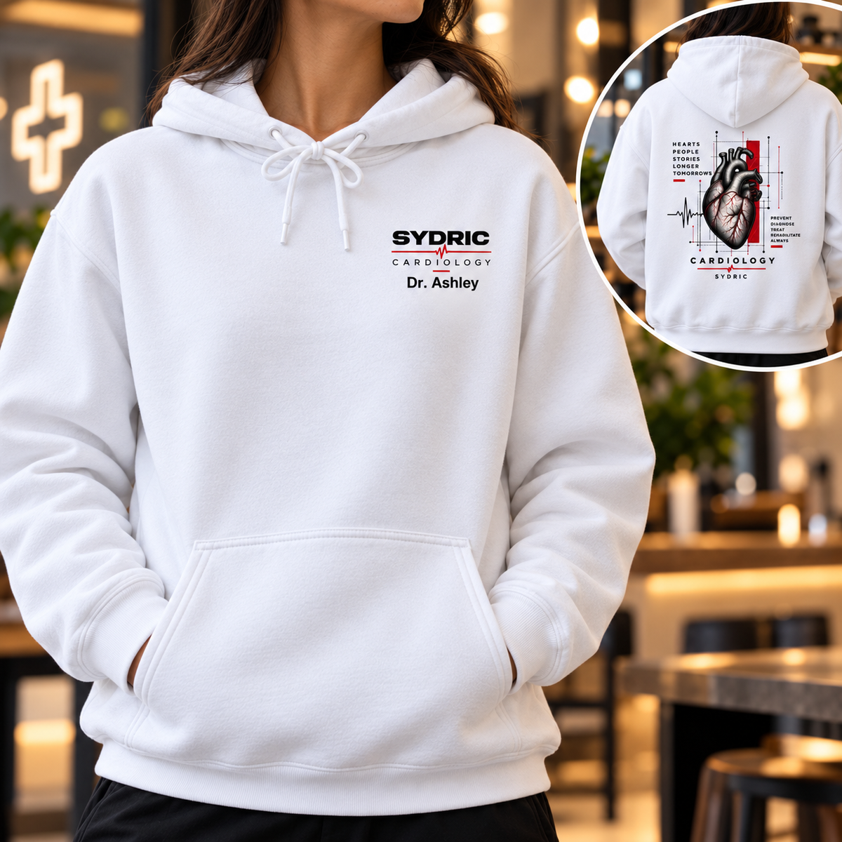 Longer Tomorrows - Personalized Cardiology Hoodie