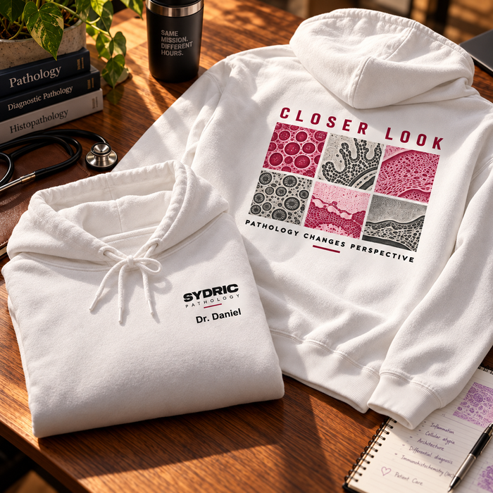 Closer Look - Personalized Pathology Hoodie