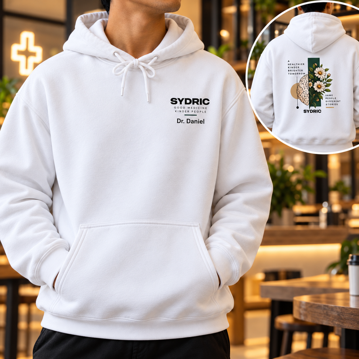 A Kinder Tomorrow - Personalized Healthcare Hoodie